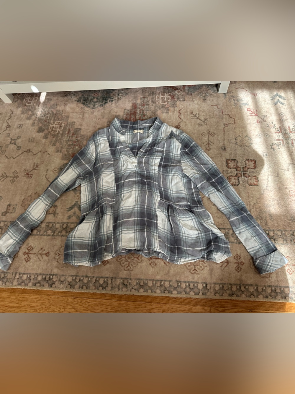 Altar’d State plaid flannel crop